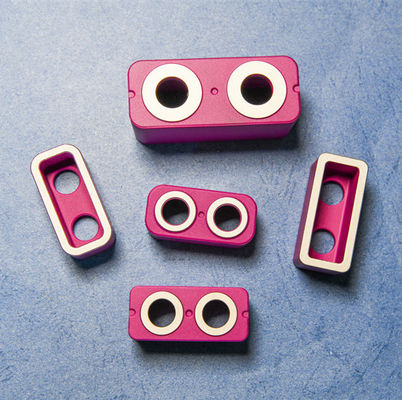 250C Thermal Shock Resistant Alumina Ceramic Components 9.8 Dielectric